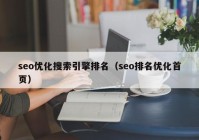 seo优化搜索引擎排名（seo排名优化首页）